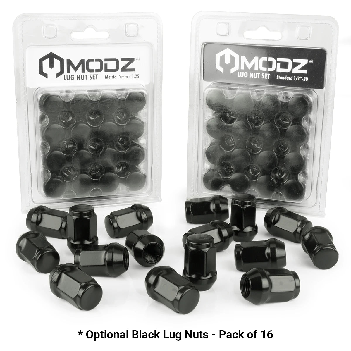 MODZ® 14" Vampire Glossy Black Wheels & Off-Road Tires Combo