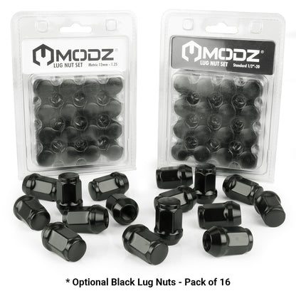 MODZ® 14" Gladiator Glossy White Wheels and Street Tires Combo