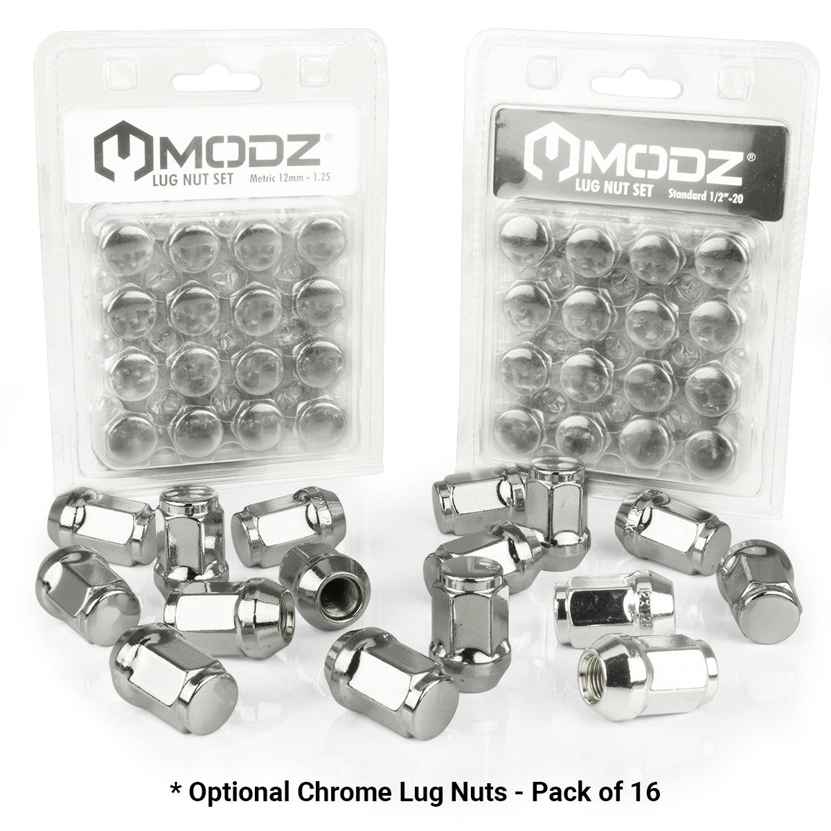 MODZ® 14" Blitz Machined Black Wheels & Street Tires Combo