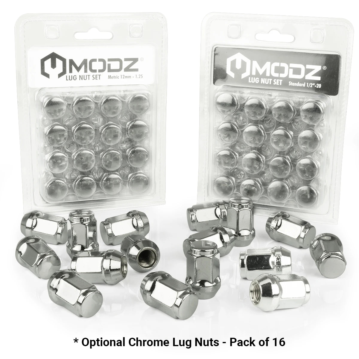 MODZ® 15x10" Convict Chrome Wheels & Off-Road Tires Combo
