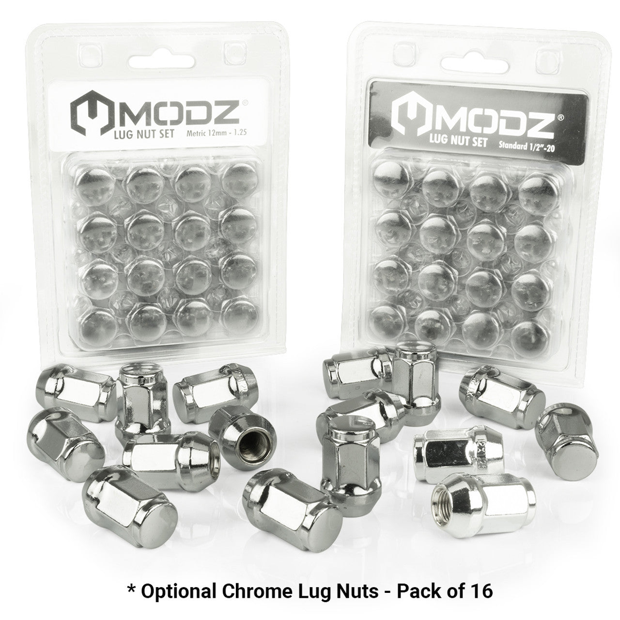 MODZ® 16" Reaper Chrome Wheels & Street Tires Combo