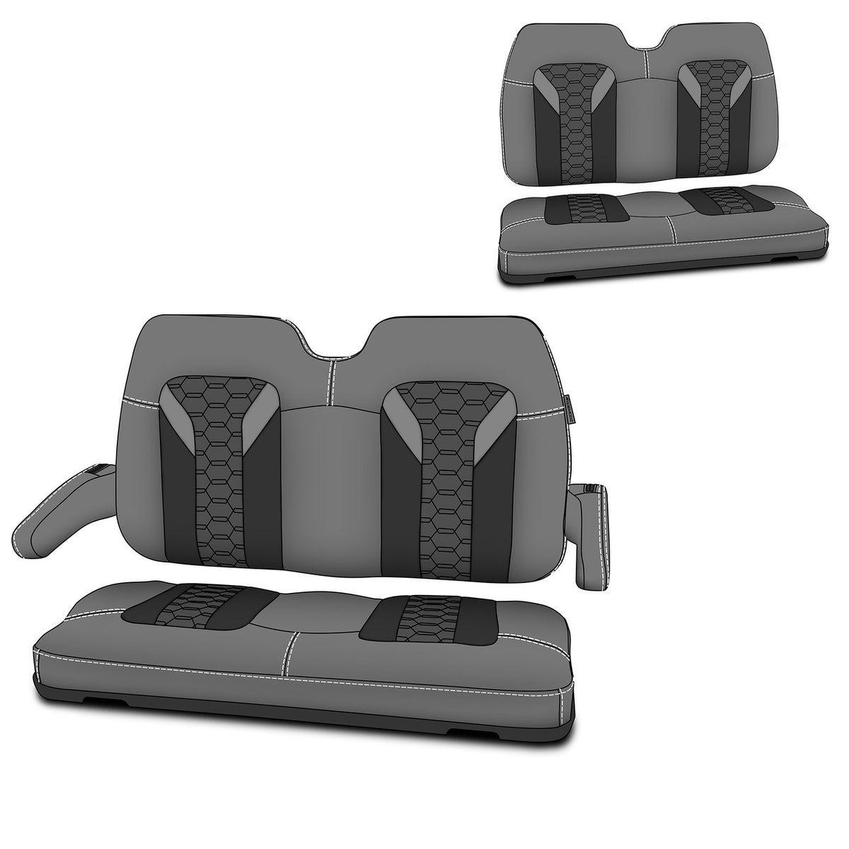 MODZ® Evolution D5 2+2 Custom Seat Cover Set