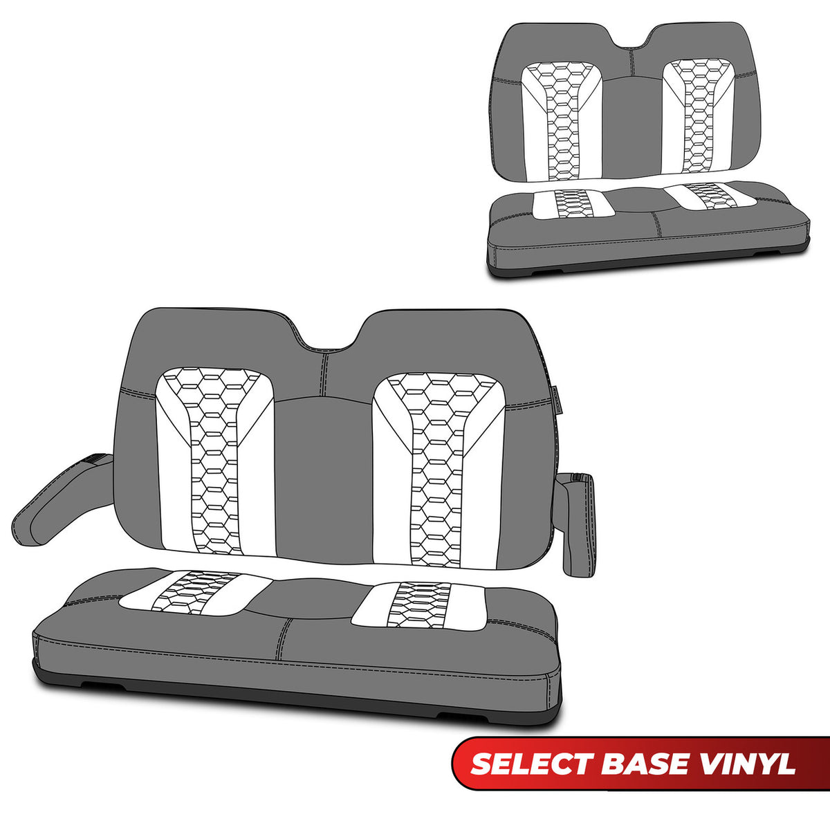 MODZ® Evolution D5 2+2 Custom Seat Cover Set