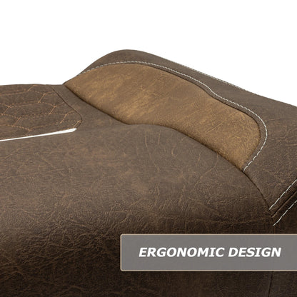 MODZ® FS3 FRONT SEAT FOR CLUB CAR & EZGO - BROWN BASE