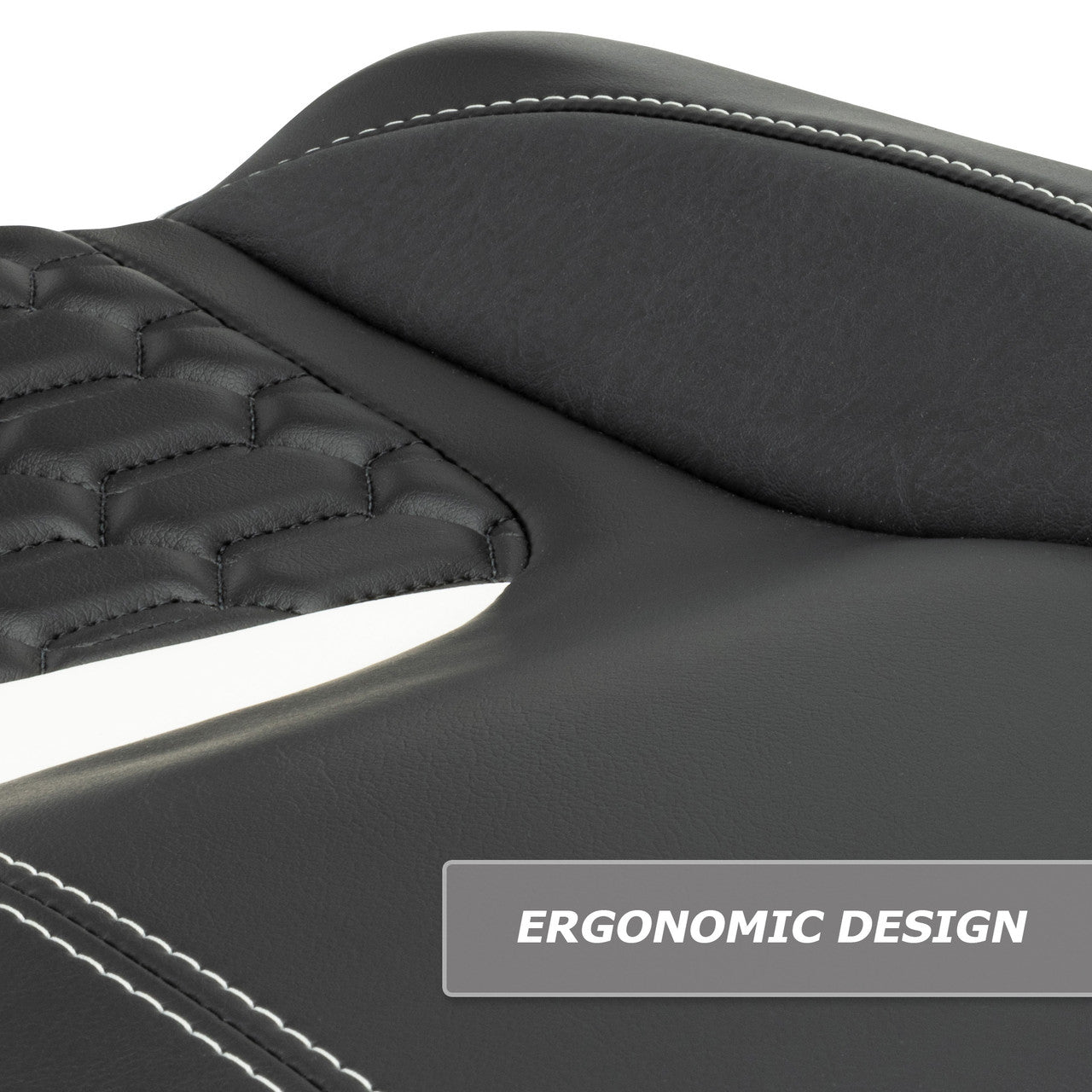MODZ® FS3 FRONT SEAT FOR CLUB CAR & EZGO - BLACK BASE
