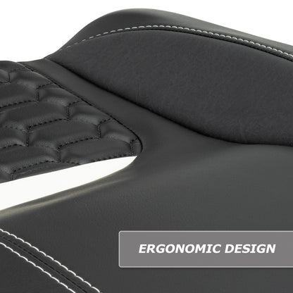 MODZ® FS3 FRONT SEAT FOR CLUB CAR & EZGO - BLACK BASE