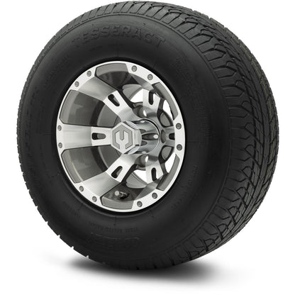 MODZ® 10" Ambush Gunmetal Wheels & Street Tires Combo