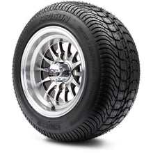 MODZ® 10" Medusa Machined Black Wheels & Street Tires Combo