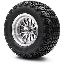 MODZ® 10" Medusa Machined Black Wheels & Off-Road Tires Combo