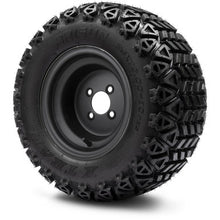 MODZ® 10" Steel Matte Black Wheels & Off-Road Tires Combo