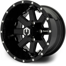 MODZ® Assault Glossy Black 12" Golf Cart Wheel