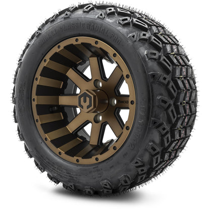 MODZ® 12" Assault Matte Bronze Wheels & Off-Road Tires Combo
