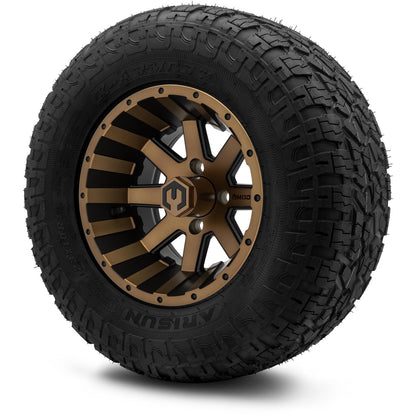 MODZ® 12" Assault Matte Bronze Wheels & Off-Road Tires Combo
