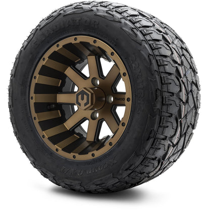 MODZ® 12" Assault Matte Bronze Wheels & Off-Road Tires Combo