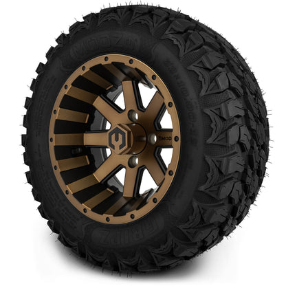 MODZ® 12" Assault Matte Bronze Wheels & Off-Road Tires Combo