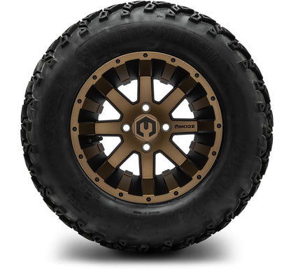 MODZ® 12" Assault Matte Bronze Wheels & Off-Road Tires Combo