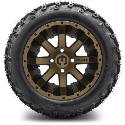MODZ® 12" Assault Matte Bronze Wheels & Off-Road Tires Combo