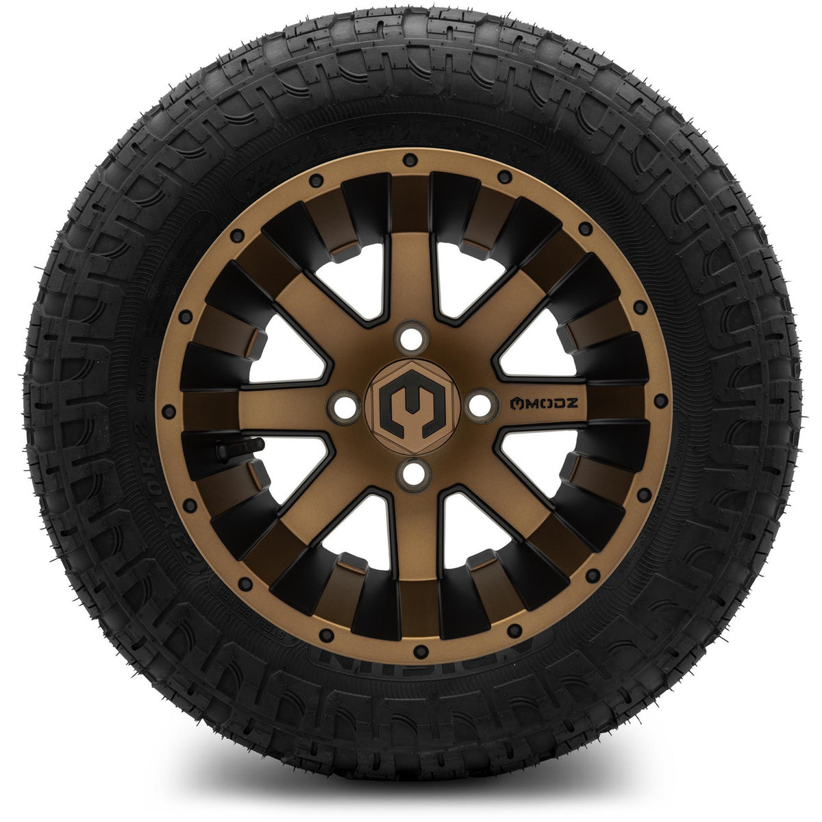 MODZ® 12" Assault Matte Bronze Wheels & Off-Road Tires Combo