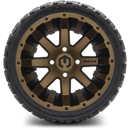 MODZ® 12" Assault Matte Bronze Wheels & Off-Road Tires Combo