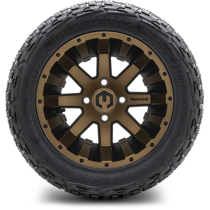 MODZ® 12" Assault Matte Bronze Wheels & Off-Road Tires Combo