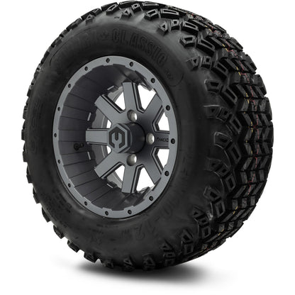 MODZ® 12" Assault Matte Gunmetal Wheels & Off-Road Tires Combo