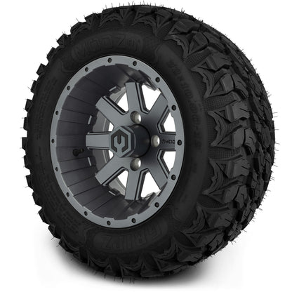 MODZ® 12" Assault Matte Gunmetal Wheels & Off-Road Tires Combo