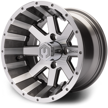 MODZ® Assault Gunmetal 14" Golf Cart Wheel