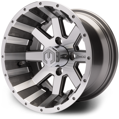 MODZ® Assault Gunmetal 14" Golf Cart Wheel