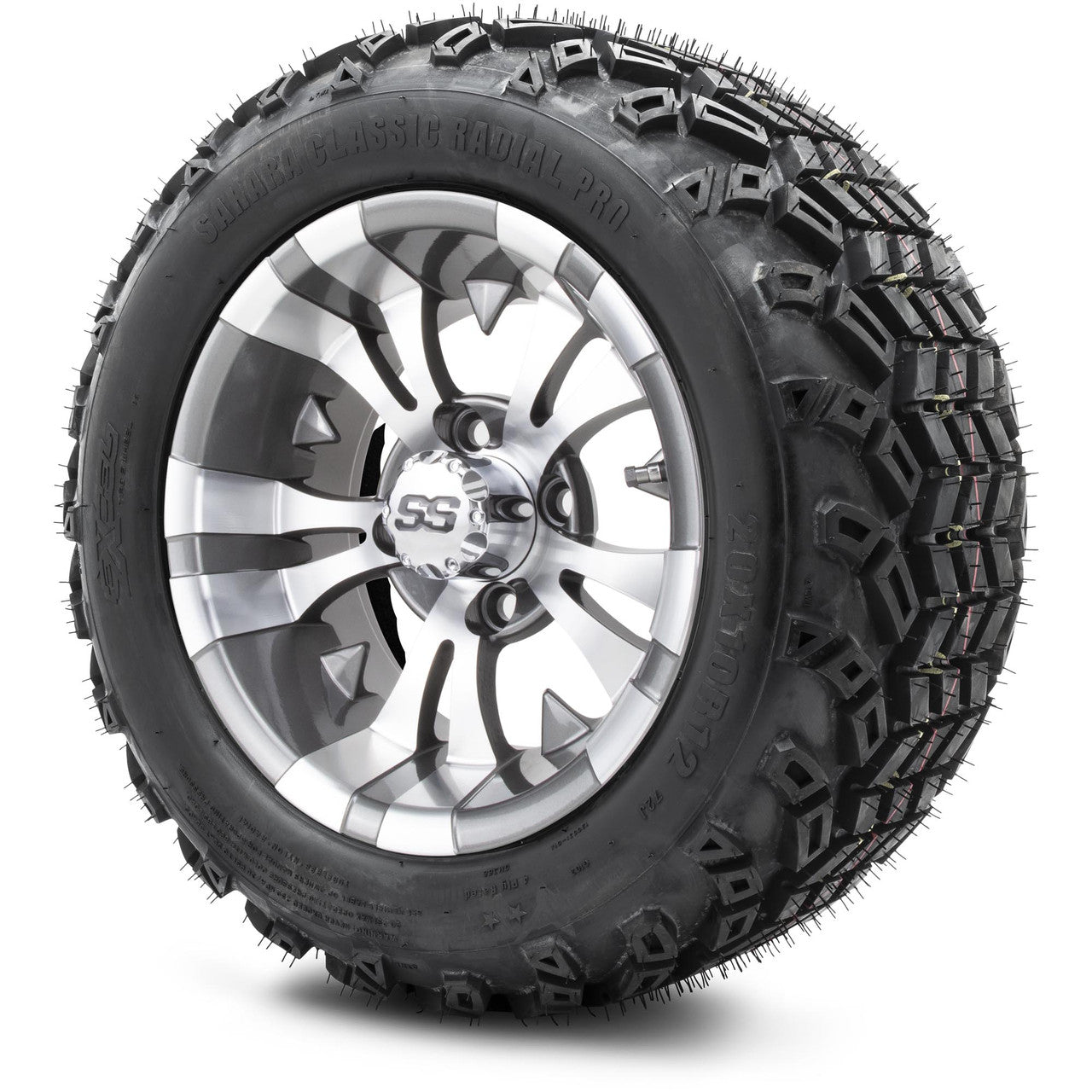 MODZ® 12" Vampire Gunmetal Wheels & Off-Road Tires Combo