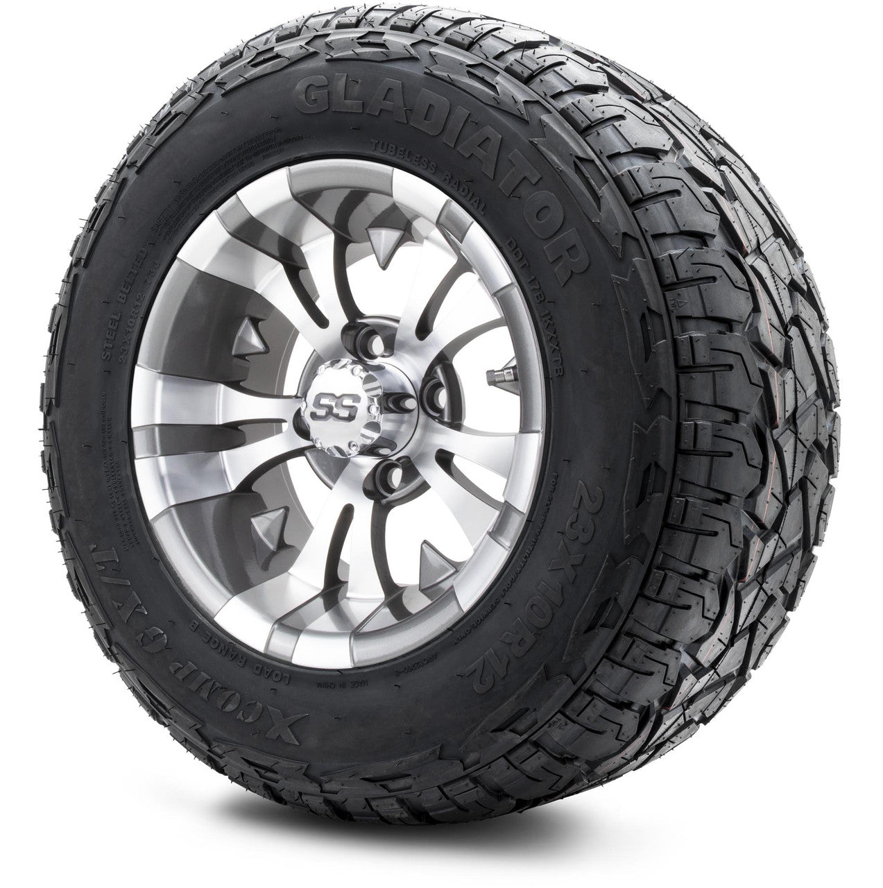 MODZ® 12" Vampire Gunmetal Wheels & Off-Road Tires Combo