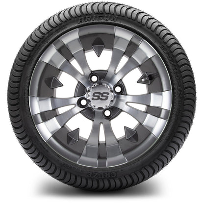 MODZ® 12" Vampire Gunmetal Wheels & Street Tires Combo