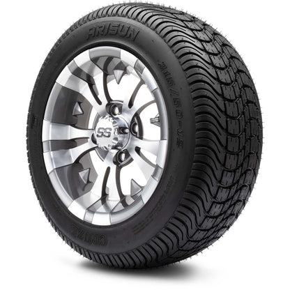MODZ® 12" Vampire Gunmetal Wheels & Street Tires Combo