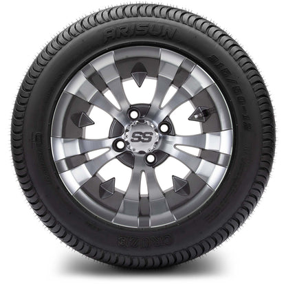 MODZ® 12" Vampire Gunmetal Wheels & Street Tires Combo