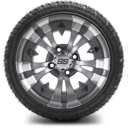 MODZ® 12" Vampire Gunmetal Wheels & Street Tires Combo