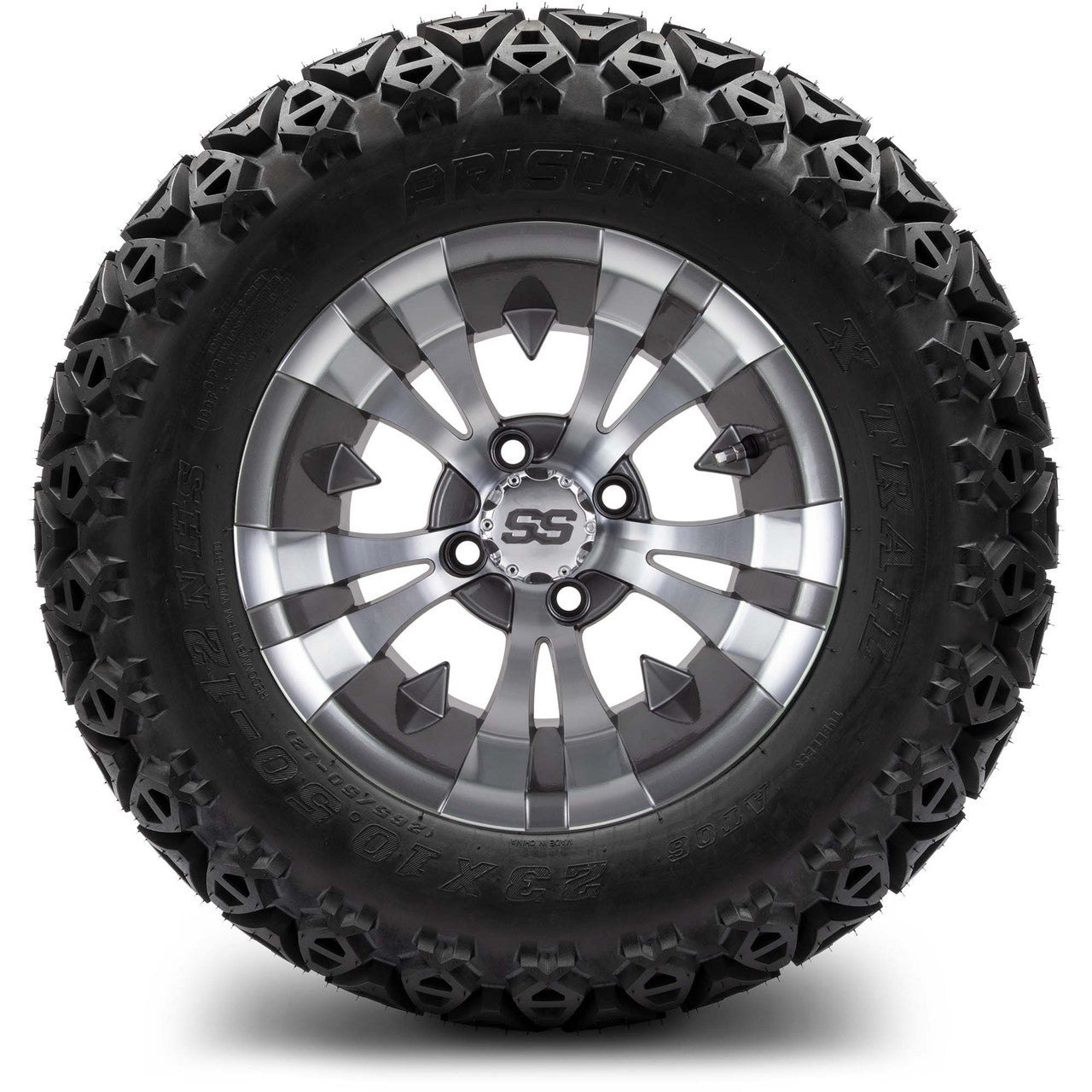 MODZ® 12" Vampire Gunmetal Wheels & Off-Road Tires Combo