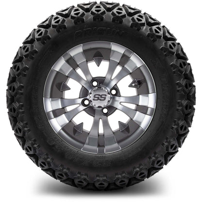 MODZ® 12" Vampire Gunmetal Wheels & Off-Road Tires Combo