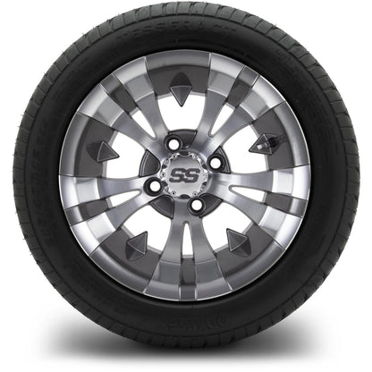 MODZ® 12" Vampire Gunmetal Wheels & Street Tires Combo