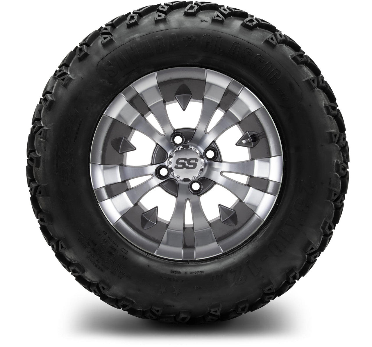 MODZ® 12" Vampire Gunmetal Wheels & Off-Road Tires Combo