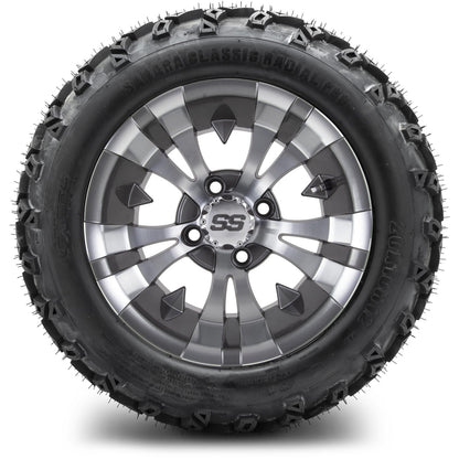 MODZ® 12" Vampire Gunmetal Wheels & Off-Road Tires Combo