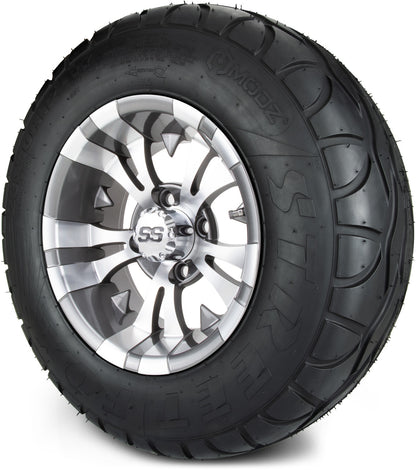 MODZ® 12" Vampire Gunmetal Wheels & Street Tires Combo