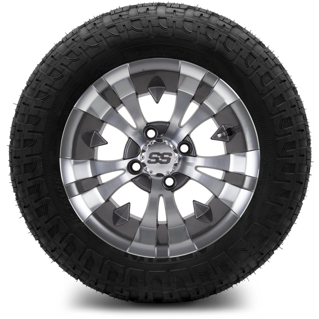 MODZ® 12" Vampire Gunmetal Wheels & Off-Road Tires Combo