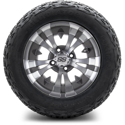 MODZ® 12" Vampire Gunmetal Wheels & Off-Road Tires Combo
