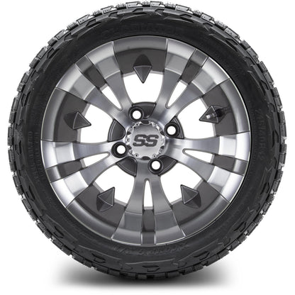 MODZ® 12" Vampire Gunmetal Wheels & Off-Road Tires Combo