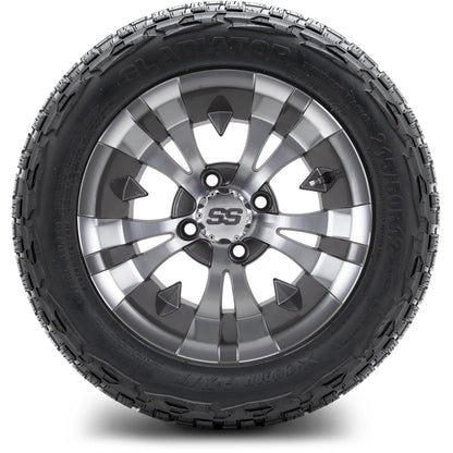 MODZ® 12" Vampire Gunmetal Wheels & Off-Road Tires Combo