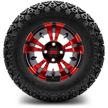 MODZ® 12" Vampire Red and Black Wheels & Off-Road Tires Combo