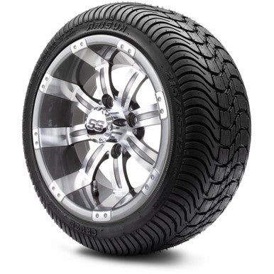 MODZ® 12" Tempest Gunmetal Wheels & Street Tires Combo