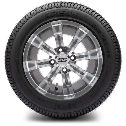 MODZ® 12" Tempest Gunmetal Wheels & Street Tires Combo
