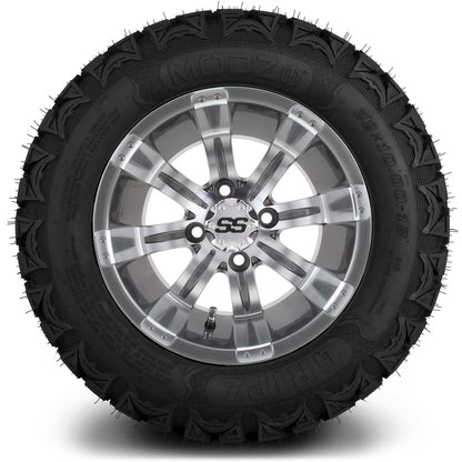 MODZ® 12" Tempest Gunmetal Wheels & Off-Road Tires Combo