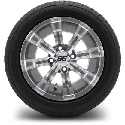 MODZ® 12" Tempest Gunmetal Wheels & Street Tires Combo