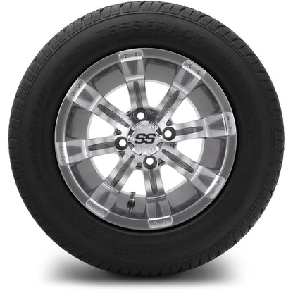 MODZ® 12" Tempest Gunmetal Wheels & Street Tires Combo